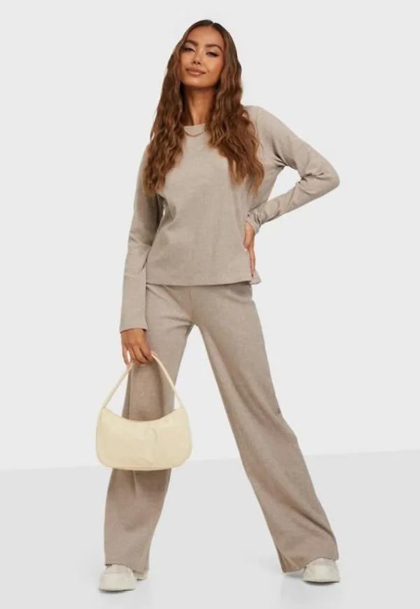 NLY Trend Ribbed LS Cozy Set Jumpsuits