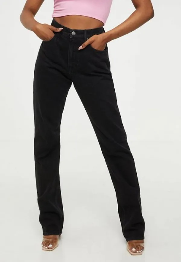 NLY Trend Cheeky Fit Long Leg Denim Straight