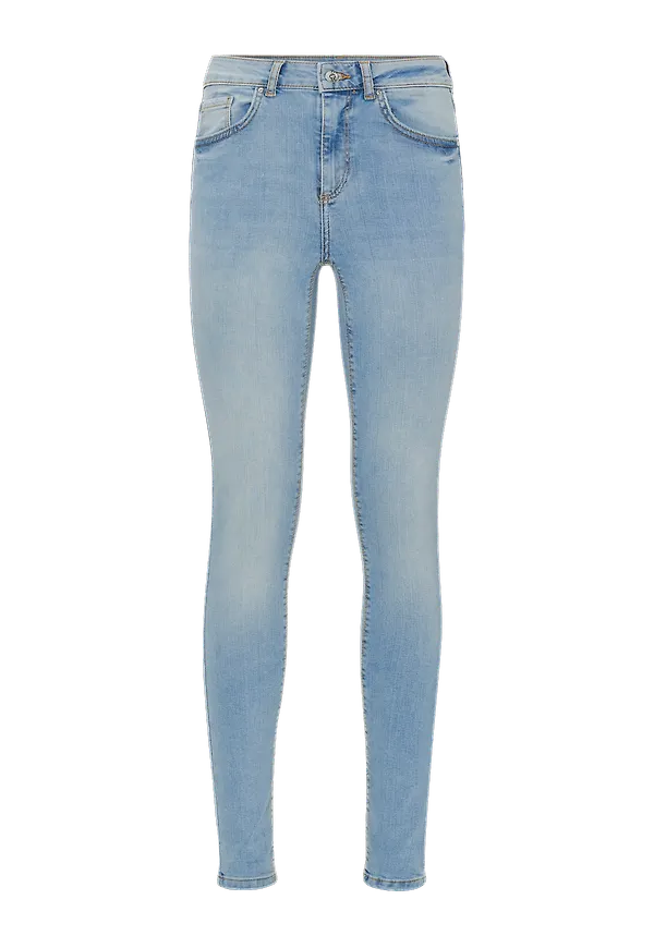 Vero Moda - Jeans vmLux MR Super Slim - Blå
