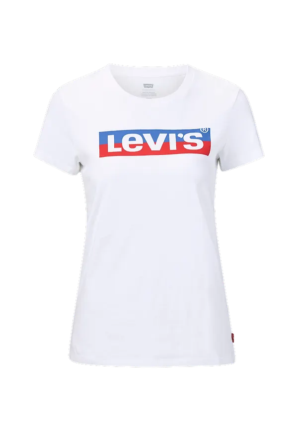 Levi's - Topp The Perfect Tee New Split Box - Vit