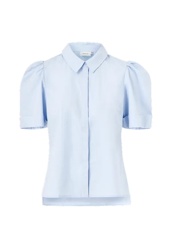 Gestuz - Blus HalioGZ ss Shirt - Blå
