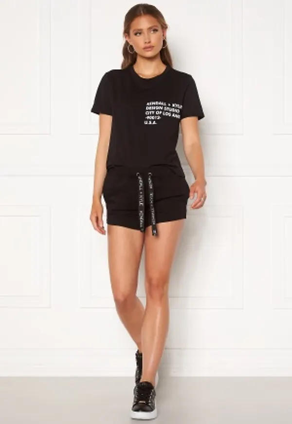 KENDALL + KYLIE K&K Active Turn Me On Shorts Black XS