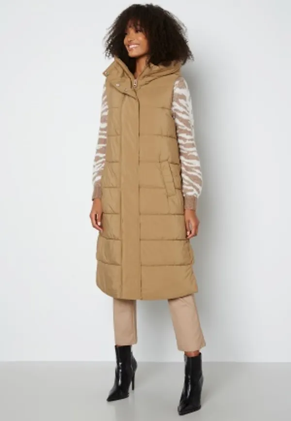 Y.A.S Lira Padded Vest Ermine L