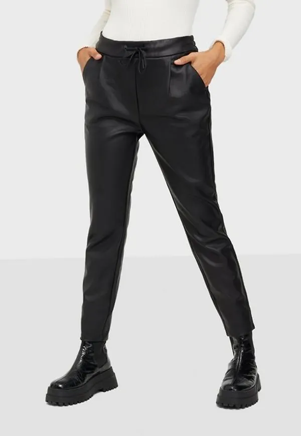 Vero Moda Vmeva Mr Loose String Coated Pnt Ga Byxor