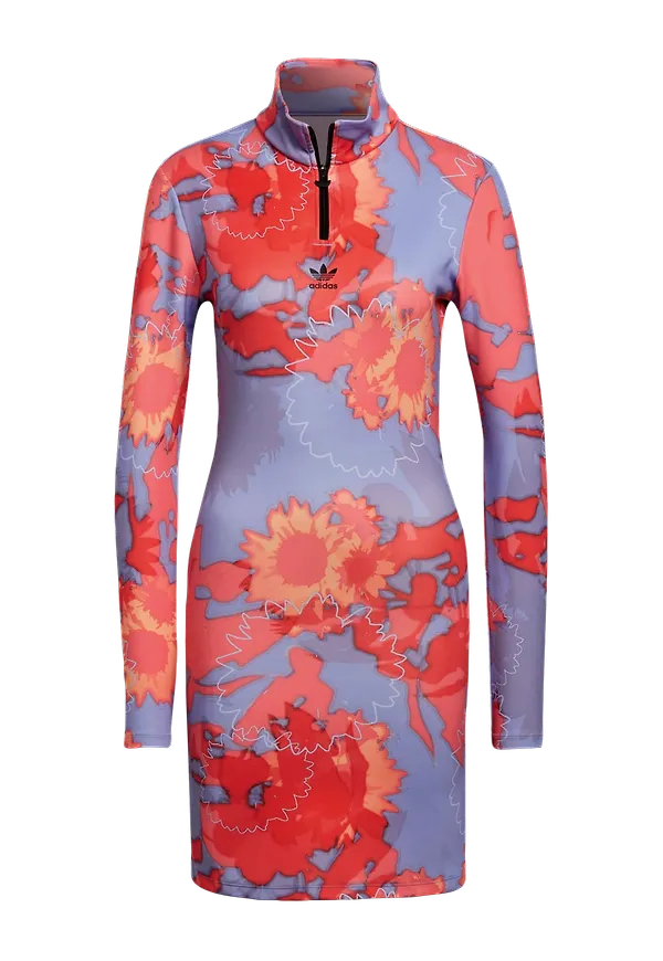 adidas Originals - Klänning Sunflower Graphic Dress - Rosa