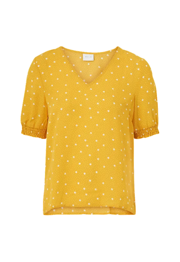 Vila - Blus viDotties 2/4 Top - Gul