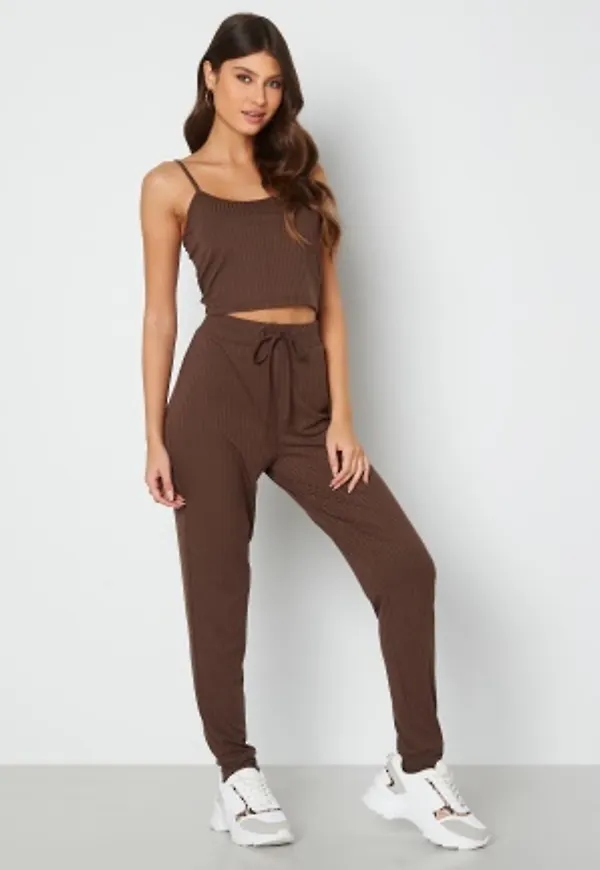BUBBLEROOM Lotte jogger set  Brown M