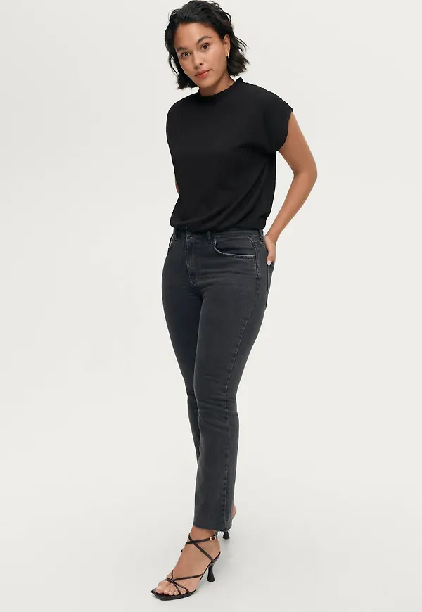 Gina Tricot - Jeans Ylva Kick Flare - Svart