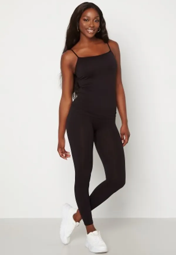 Pieces Symmi Rib Leggings Black M/L