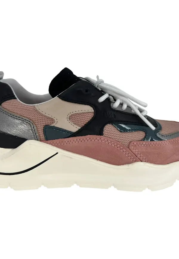 D.a.t.e. Sneakers Rosa, Dam