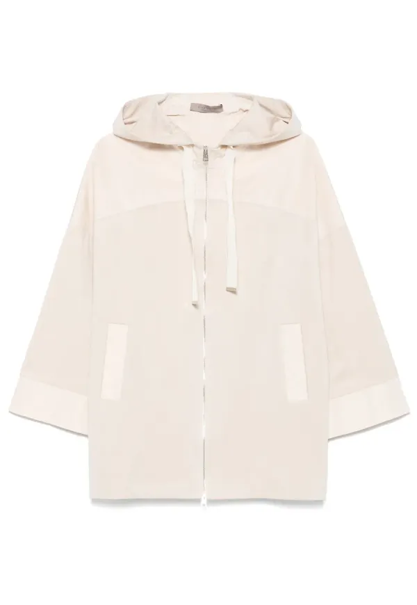 D.Exterior jacka med dragkedja - Neutral