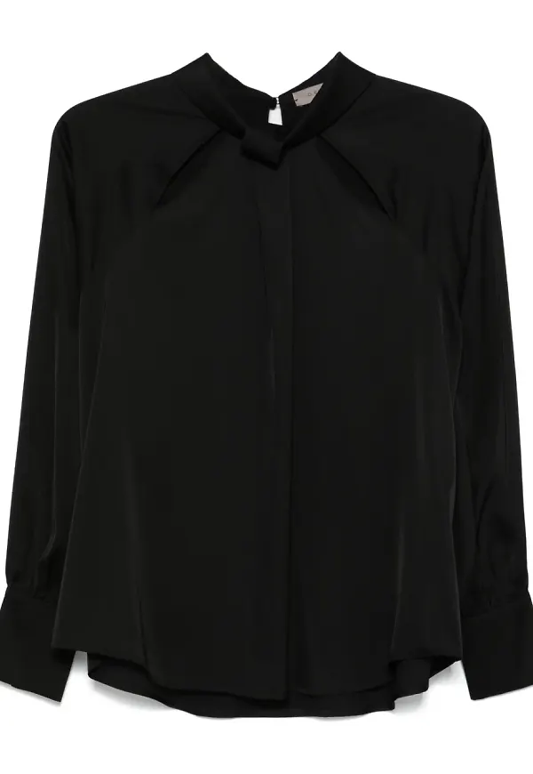D.Exterior satinblus - Svart