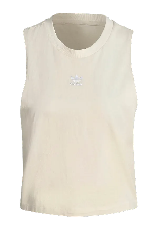 adidas Originals - Linne Adicolor Classics Crop Tank Top - Grå