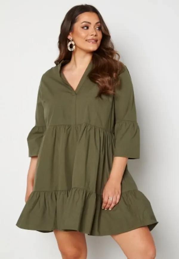 Only Carmakoma Corinne 3/4 Tunic Dress Kalamata 54
