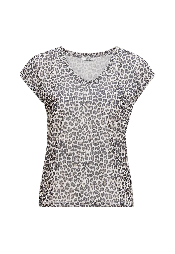 Only - Topp onlSilvery SS Lurex Top - Guld