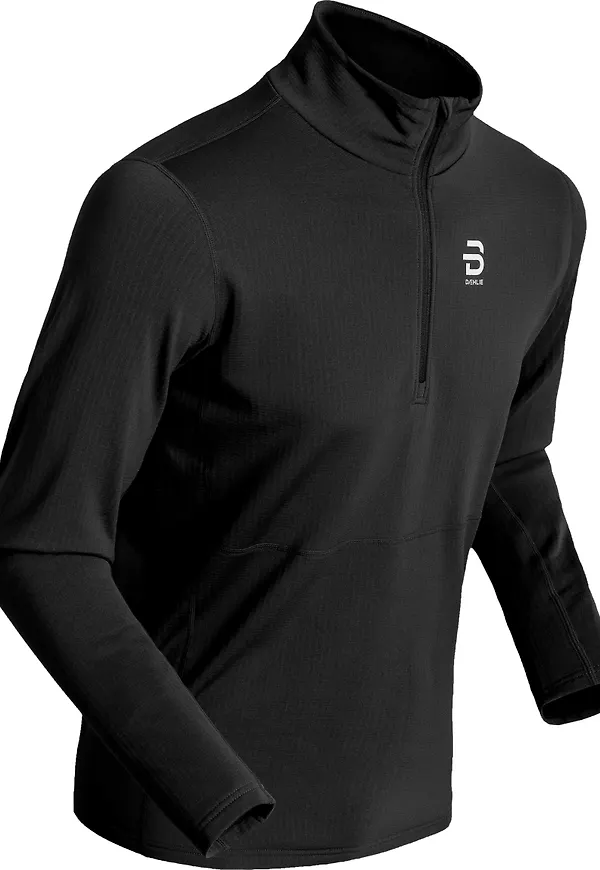Dæhlie Men's Half Zip Pace Black