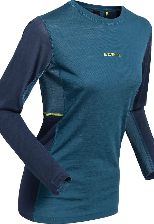 Dæhlie Women's Performance Wool Long Sleeve Teal