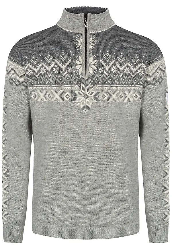 Dale of Norway 140th Anniversary Men's Sweater Lightcharcoal/Smoke/Offwhite