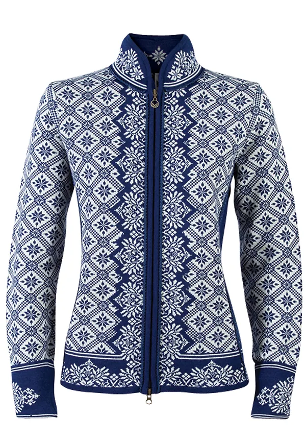 Dale of Norway Christiania Women's Jacket Atlantic/Mel/Off-white
