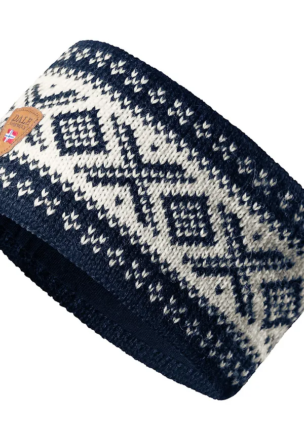 Dale of Norway Cortina 1956 Headband Navy/Offwhite