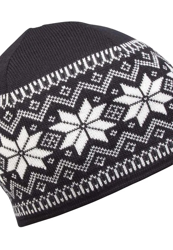Dale of Norway Garmisch Hat Black/Offwhite/Dark Charcoal