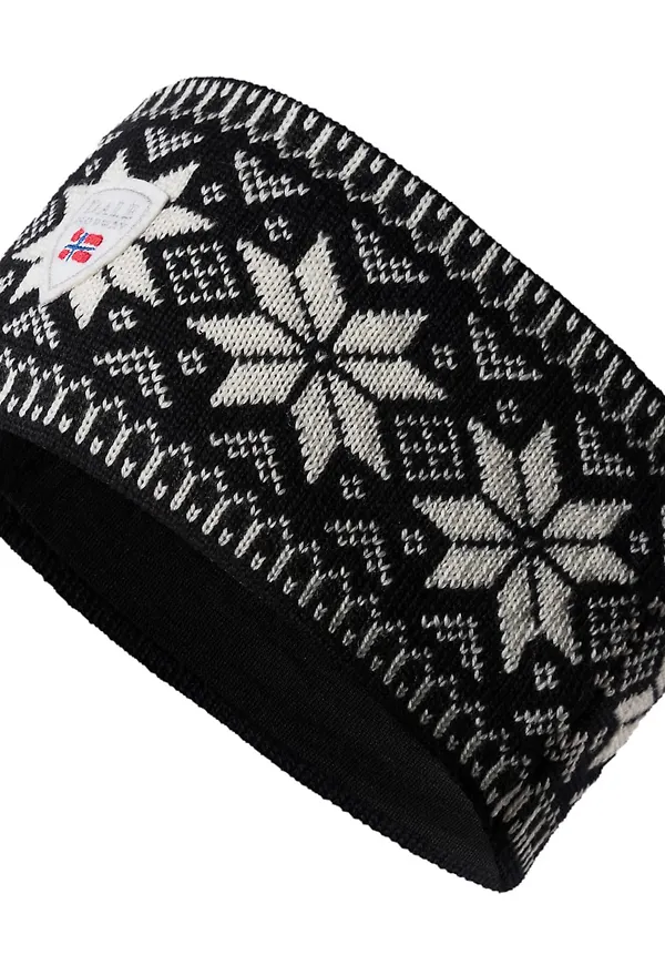 Dale of Norway Garmisch Headband Black/Offwhite/Dark Charcoal