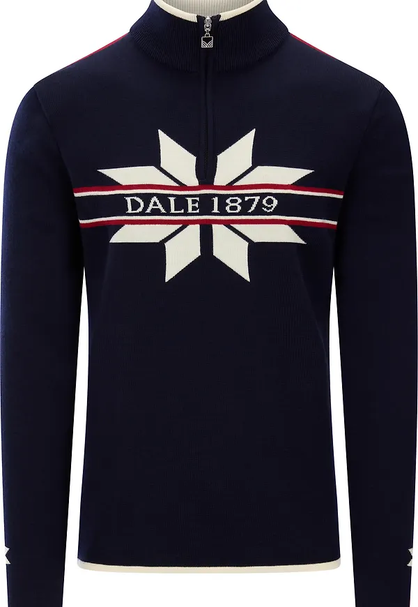 Dale of Norway Men's Nåle Sweater Marine Offwhite