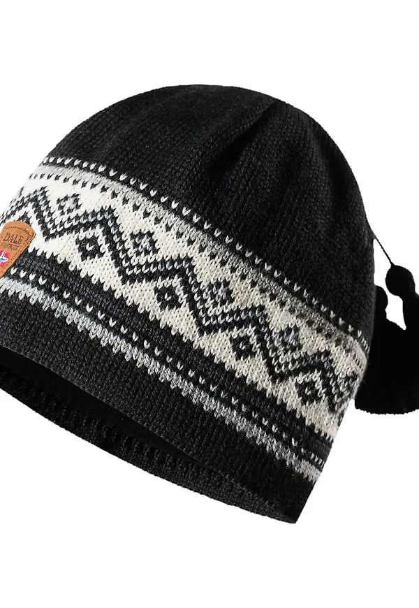 Dale of Norway Vail Hat Black/Light Charcoal