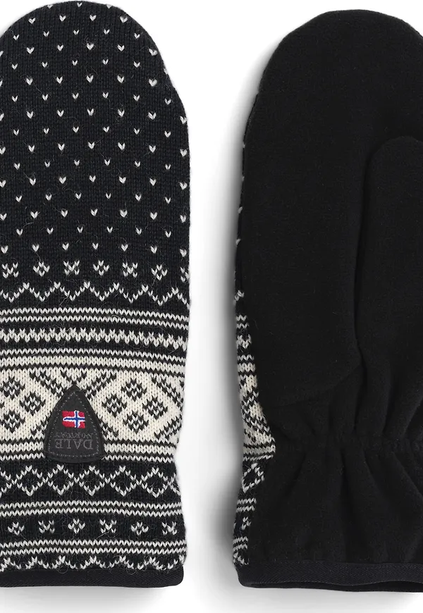 Dale of Norway Valløy Polar Mittens Black/Offwhite