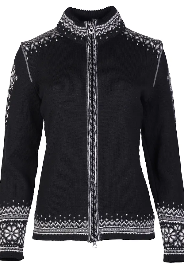 Dale of Norway Women's 140th Anniversary Jacket Black/Offwhite/Smoke