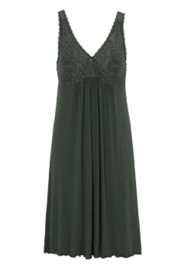 Damella 64301 Nightdress Oliv viskos Small Dam