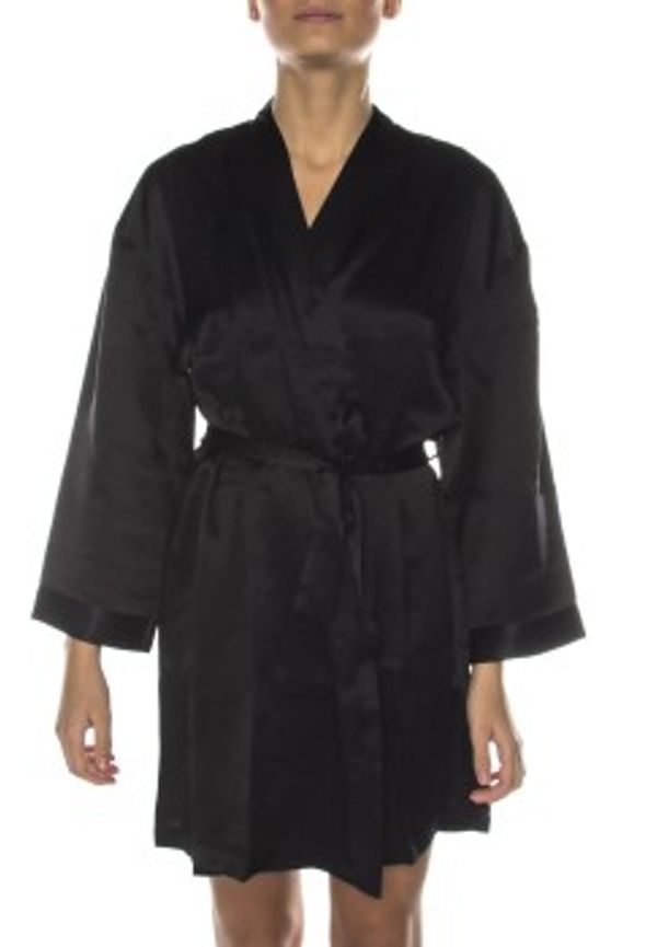 Damella 94001 Robe Svart silke X-Large Dam