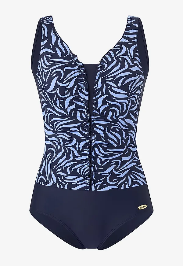 Damella - Baddräkt Swimsuit Jennifer - Blå