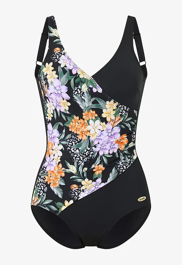 Damella - Baddräkt Swimsuit Julia - Svart