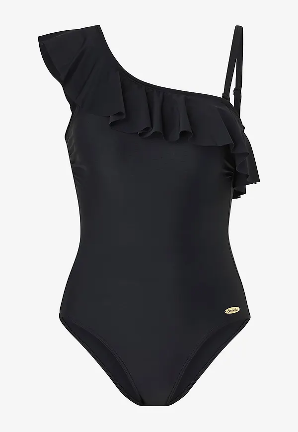 Damella - Baddräkt Swimsuit Teresa - Svart