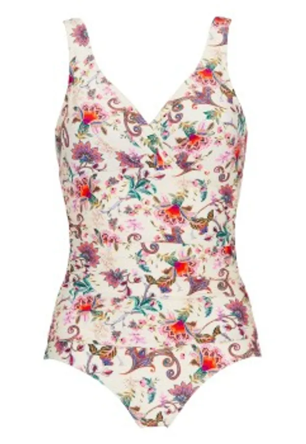 Damella Fiona Swimsuit Pattern Blommig 38 Dam