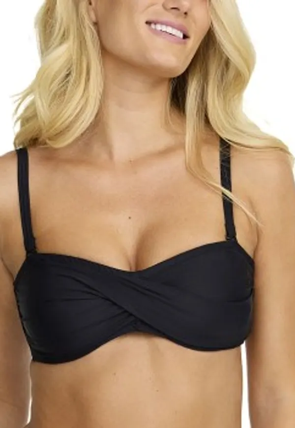 Damella Ingrid Soft Bikini Bra Svart D/E 42 Dam