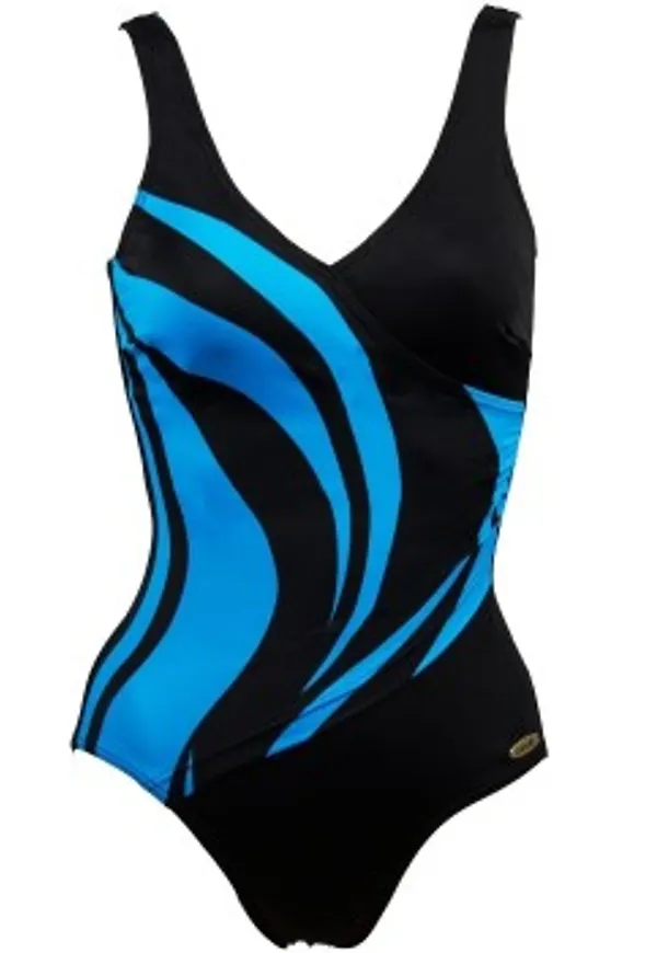 Damella Julia Basic Swimsuit Blå 46 Dam
