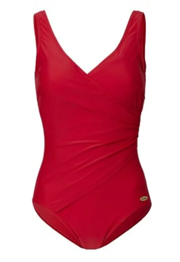 Damella Julia Basic Swimsuit Röd 52 Dam
