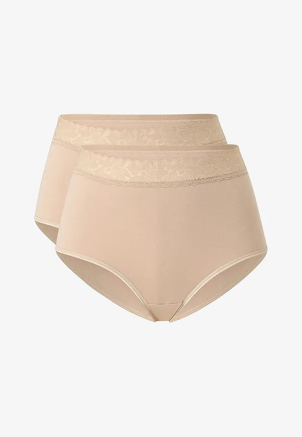 Damella - Maxitrosa Maxi Brief 2-pack - Beige