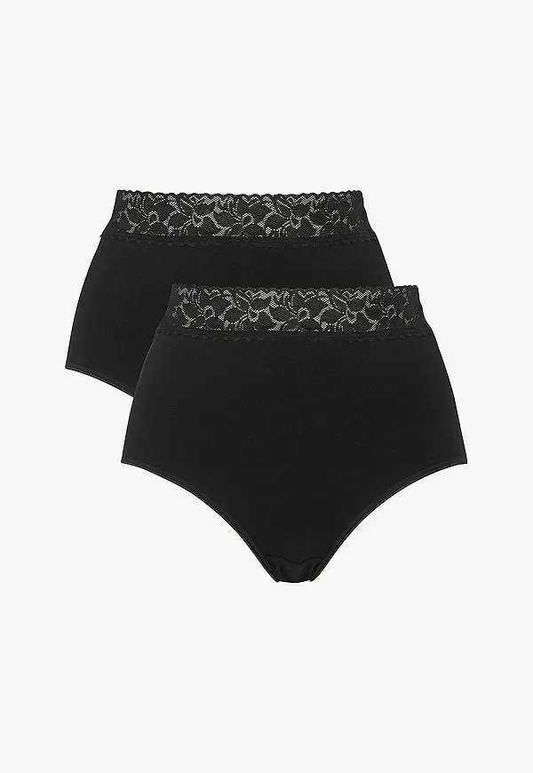 Damella - Maxitrosa Maxi Brief 2-pack - Svart
