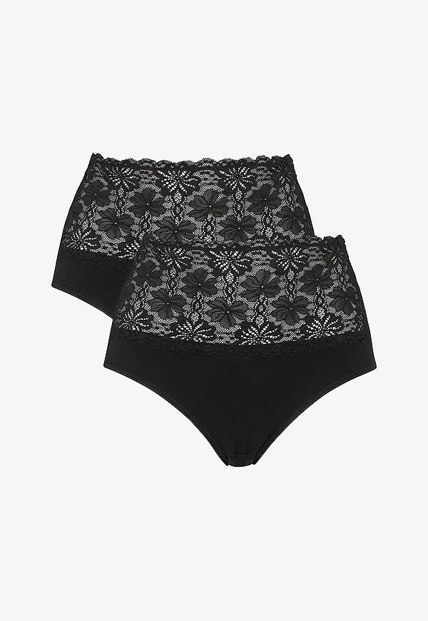 Damella - Maxitrosa Maxi Brief 2-pack - Svart