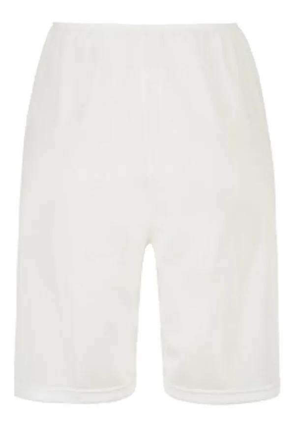 Damella Microfiber Waist Slip Shorts Vanilj viskos 42 Dam