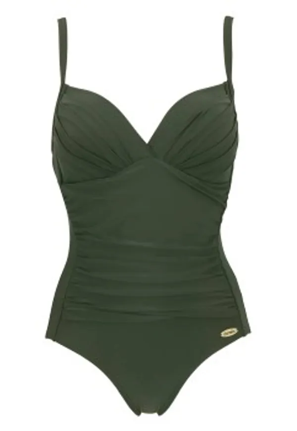Damella Miranda Swimsuit Mörkgrön B/C 40 Dam