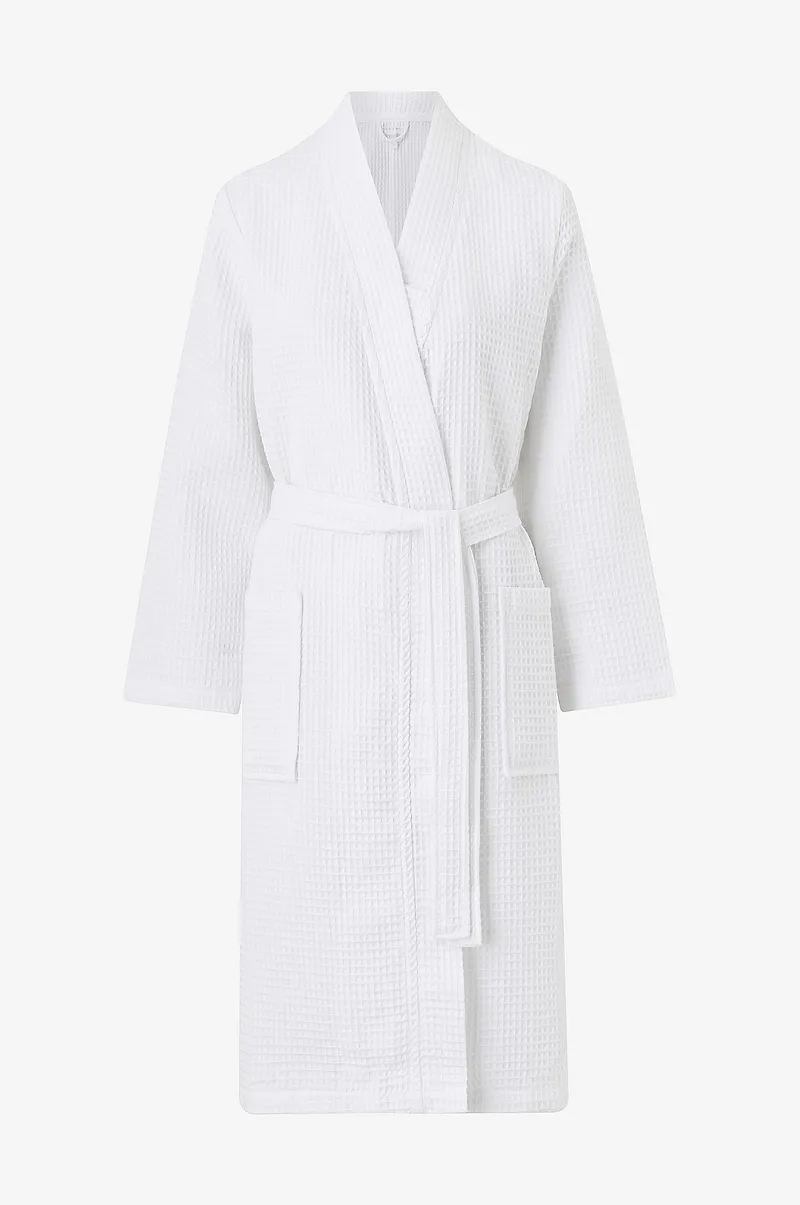 Damella - Morgonrock Unisex Robe - Vit