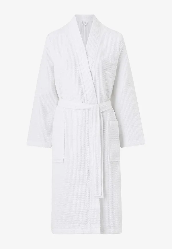 Damella - Morgonrock Unisex Robe - Vit