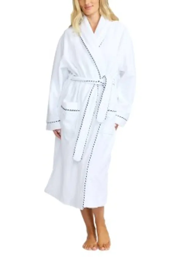 Damella Morning Robe Vit Large