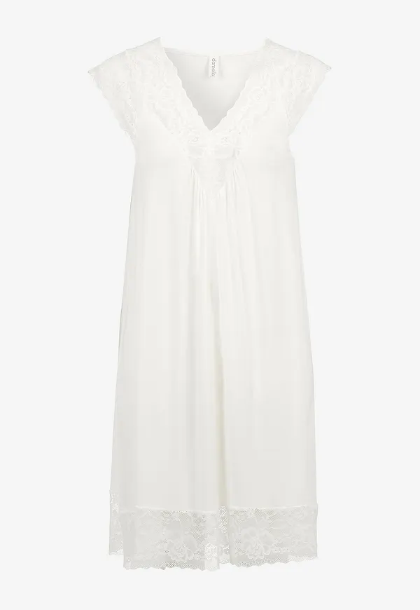 Damella - Nattlinne Heather - Vit
