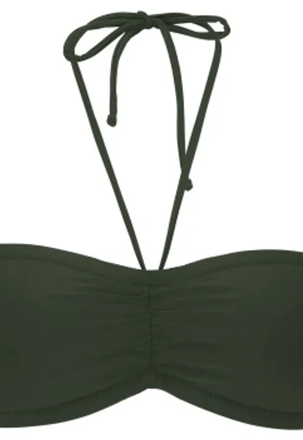Damella Olivia Padded Bikini Bra Mörkgrön 44 Dam