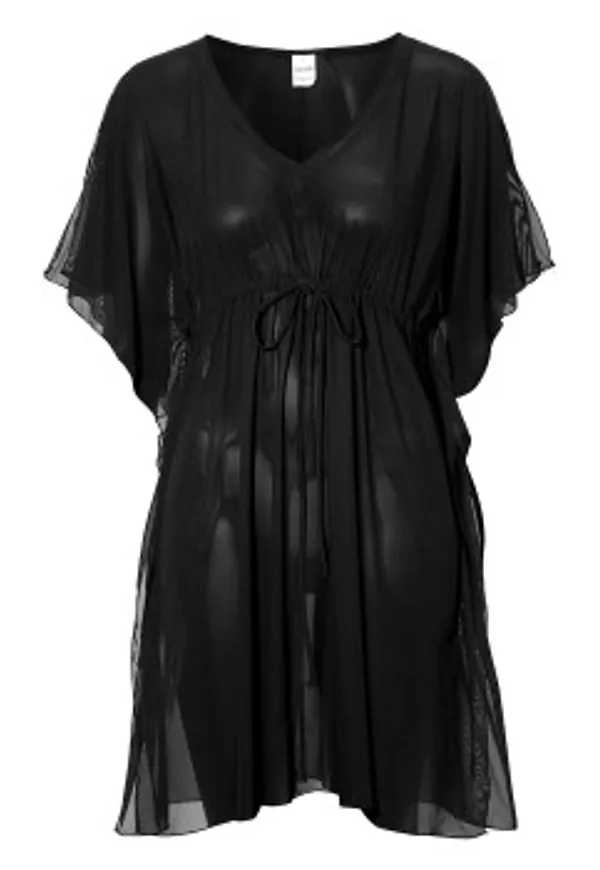 Damella Selma Basic Cover Up Tunica Svart polyamid One Size Dam